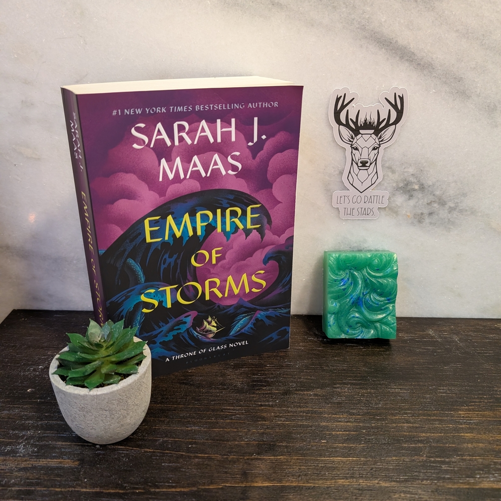 Throne Of Glass Chapter 38 Handmade Soap with TOG sticker
